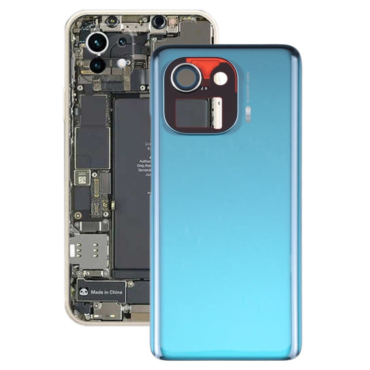 Original Battery Back Cover for Xiaomi Mi 11 Pro(Green) - Back Cover by PMC TechLife | Online Shopping South Africa | PMC TechLife