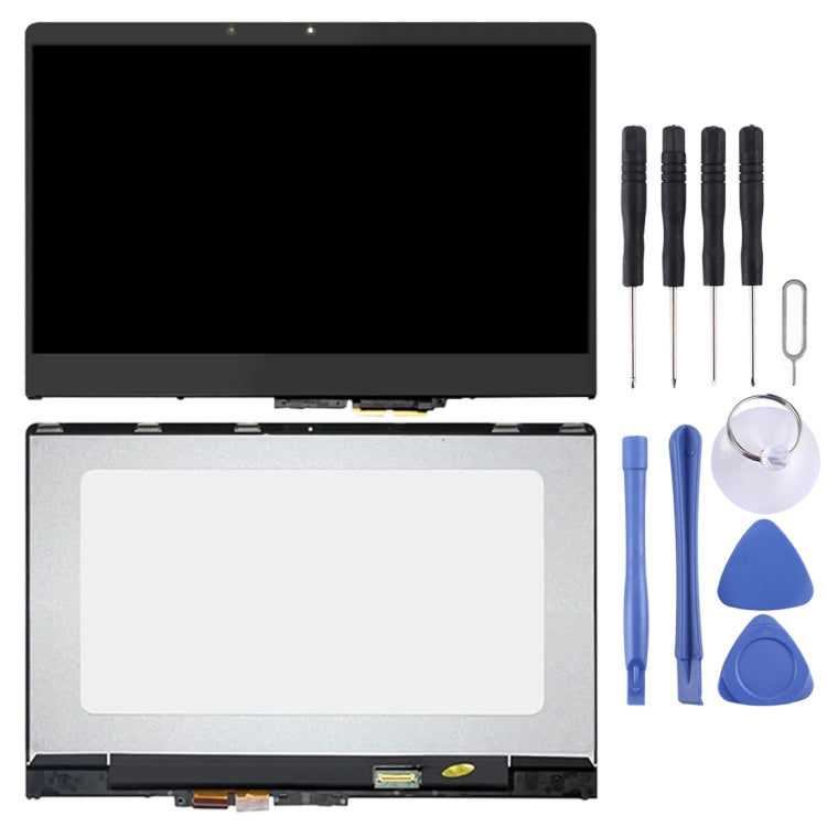 1920 x 1080 FHD OEM LCD Screen for Lenovo YOGA 710-14ISKIKB 5D10M14182 Digitizer Full Assembly with Frame (Black) - free shipping - PMC TechLife - Order now!