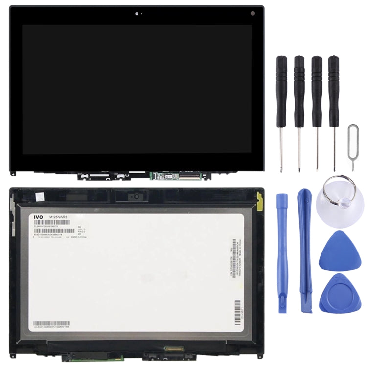 1366 x 768 HD OEM LCD Screen for Lenovo Thinkpad 12.5 inch Yoga 260  Digitizer Full Assembly with Frame (Black) - free shipping - PMC TechLife - Order now!