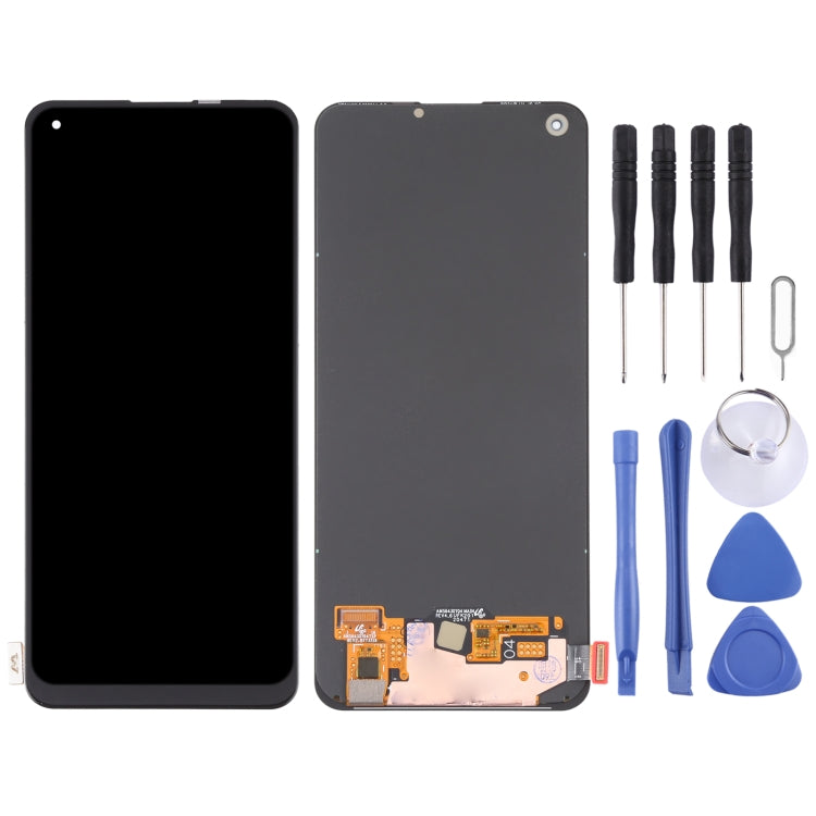 Original Super AMOLED Material LCD Screen and Digitizer Full Assembly for OPPO Realme V15 5G - free shipping - PMC TechLife - Order now!