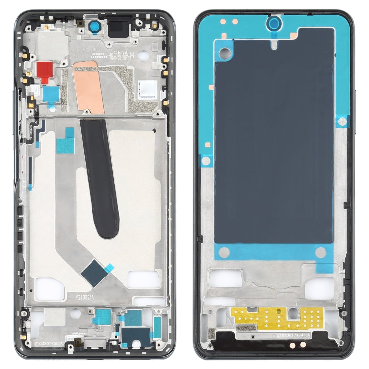 Original Front Housing LCD Frame Bezel Plate for Xiaomi Poco F3 M2012K11AG (Black) - Frame Bezel Plate by PMC TechLife | Online Shopping South Africa | PMC TechLife
