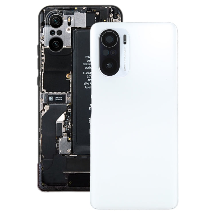 Original Battery Back Cover for Xiaomi Redmi K40 Pro M2012K11C(White) - Back Cover by PMC TechLife | Online Shopping South Africa | PMC TechLife