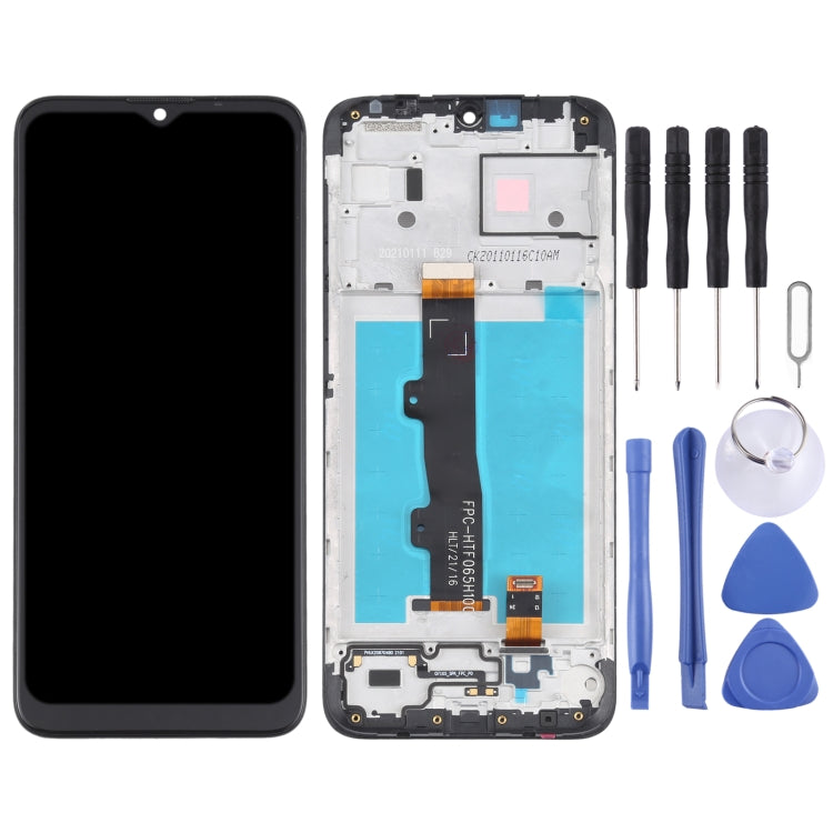 TFT LCD Screen for Motorola Moto E7 Power PAMH0001IN PAMH0010IN PAMH0019IN Digitizer Full Assembly with Frame (Black) - free shipping - PMC TechLife - Order now!