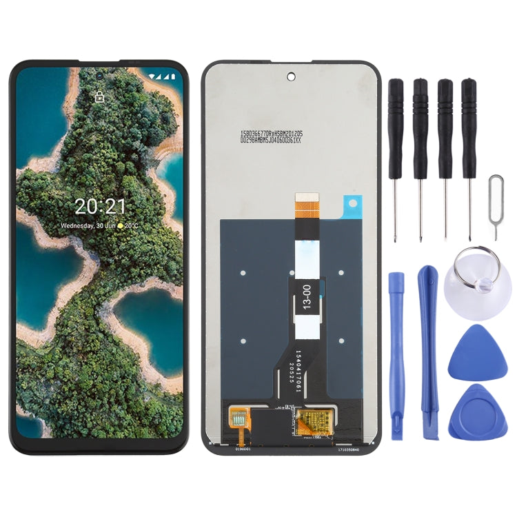 LCD Screen and Digitizer Full Assembly for Nokia X20(Black) - free shipping - PMC TechLife - Order now!