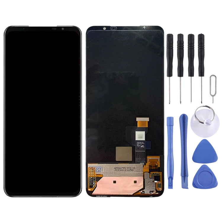 Original LCD Screen for Asus ROG Phone 5 ZS673KS I005DA with Digitizer Full Assembly (Black) - LCD Screen by PMC TechLife | Online Shopping South Africa | PMC TechLife
