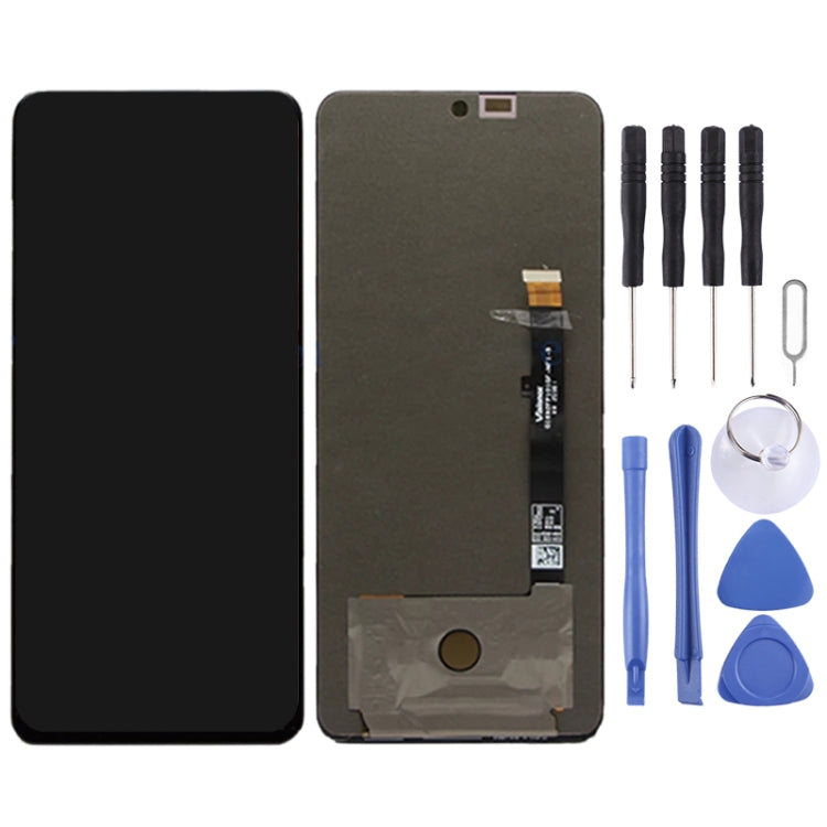 OEM LCD Screen  for ZTE Axon 20 4G / 20 5G A2121 with Digitizer Full Assembly (Black) - free shipping - PMC TechLife - Order now!