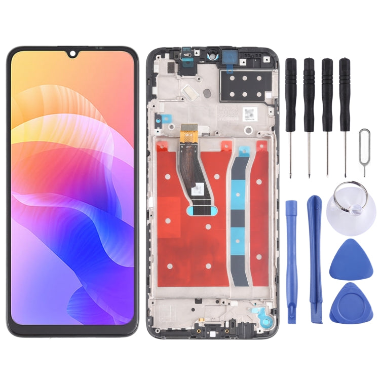 OEM LCD Screen for Huawei Enjoy 20 5G Digitizer Full Assembly with Frame(Black) - free shipping - PMC TechLife - Order now!