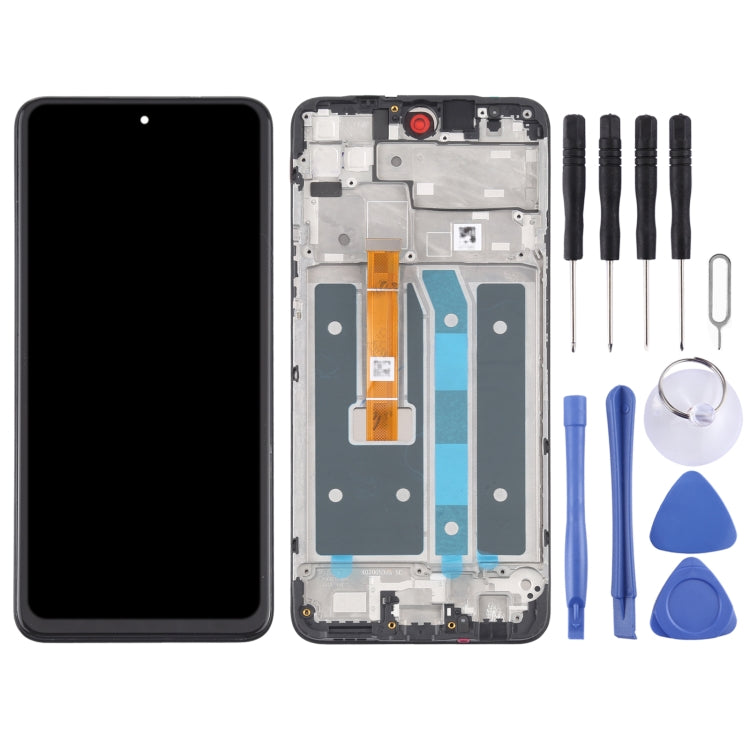 LCD Screen and Digitizer Full Assembly with Frame for LG K42 LMK420 LM-K420 LMK420H LM-K420H LMK420E LM-K420E LMK420Y LM-K420Y - free shipping - PMC TechLife - Order now!
