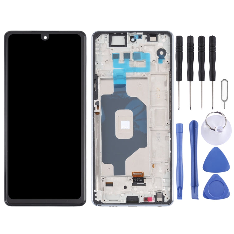 Original LCD Screen for LG Stylo 6 / K71 LMQ730TM LM-Q730TM LMQ730HA LM-Q730HA Digitizer Full Assembly with Frame (Black) - free shipping - PMC TechLife - Order now!
