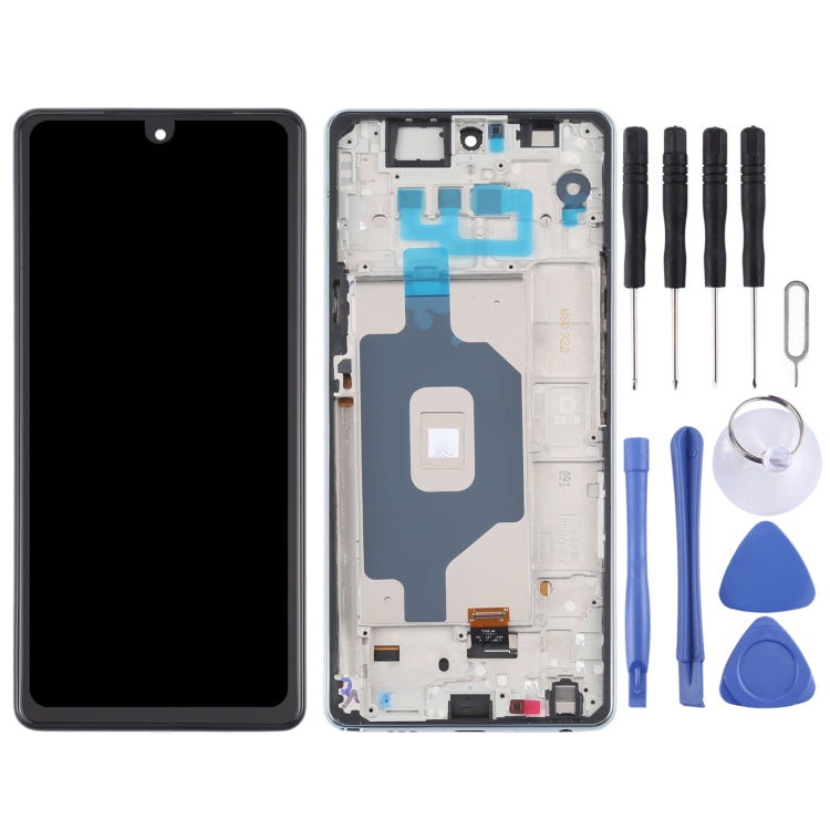 Original LCD Screen for LG Stylo 6 / K71 LMQ730TM LM-Q730TM LMQ730HA LM-Q730HA Digitizer Full Assembly with Frame (Silver) - free shipping - PMC TechLife - Order now!