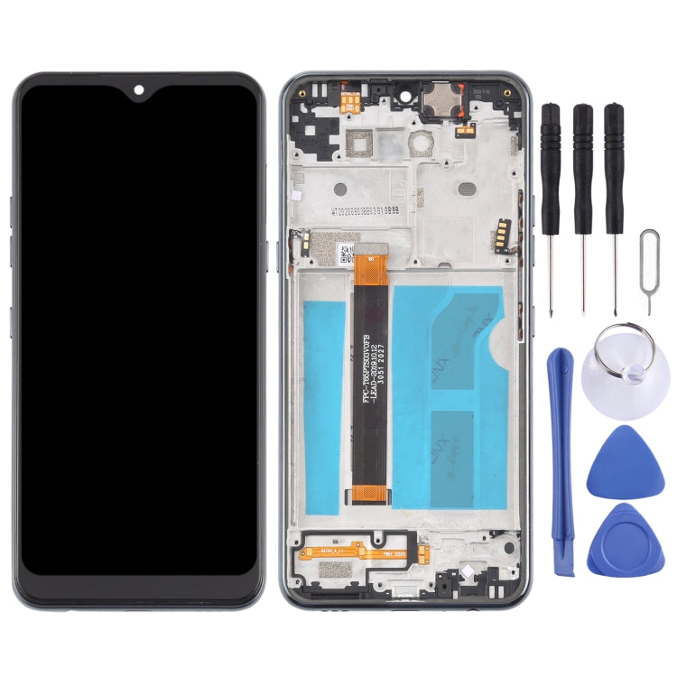 TFT LCD Screen for LG Q51 LM-Q510N Digitizer Full Assembly with Frame (Black) - free shipping - PMC TechLife - Order now!