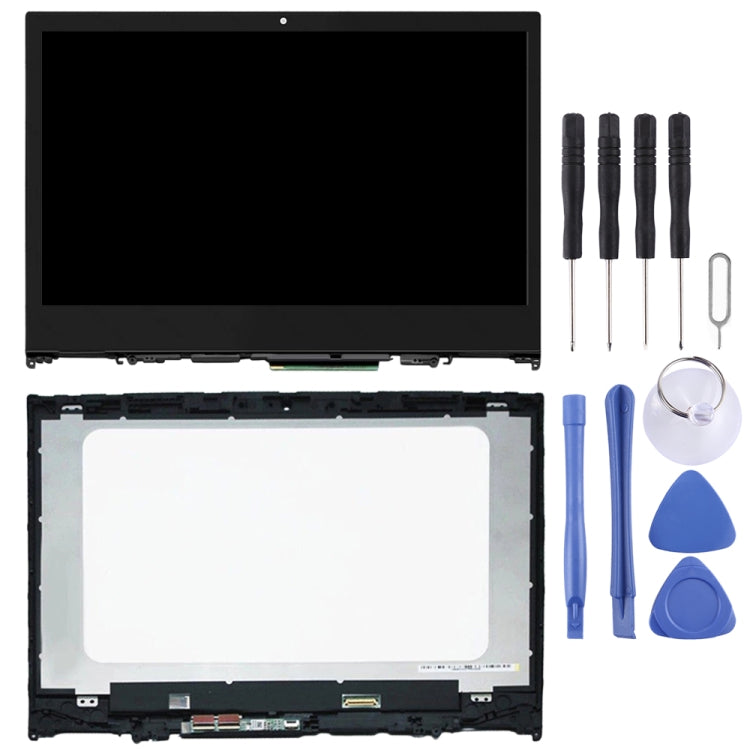 1920 x 1080px OEM LCD Screen for Lenovo Yoga 520-14IKB Digitizer Full Assembly With Frame (Black) - free shipping - PMC TechLife - Order now!