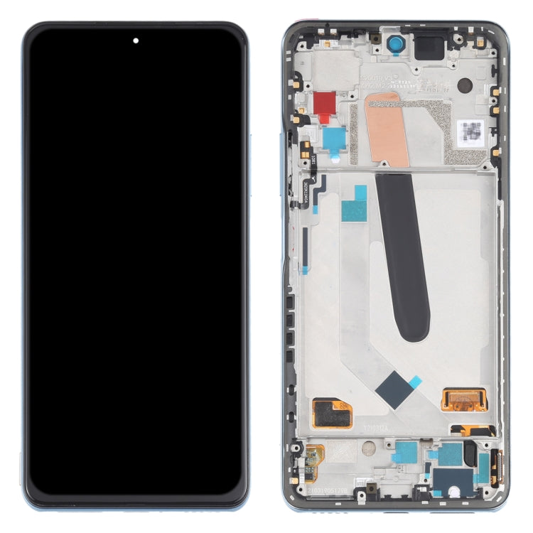 AMOLED Material Original LCD Screen and Digitizer Full Assembly With Frame for Xiaomi Redmi K40 / Redmi K40 Pro / Redmi K40 Pro+ / Mi 11i / Poco F3 / M2012K11AC M2012K11C M2012K11AG M2012K11G(Blue) - free shipping - PMC TechLife - Order now!