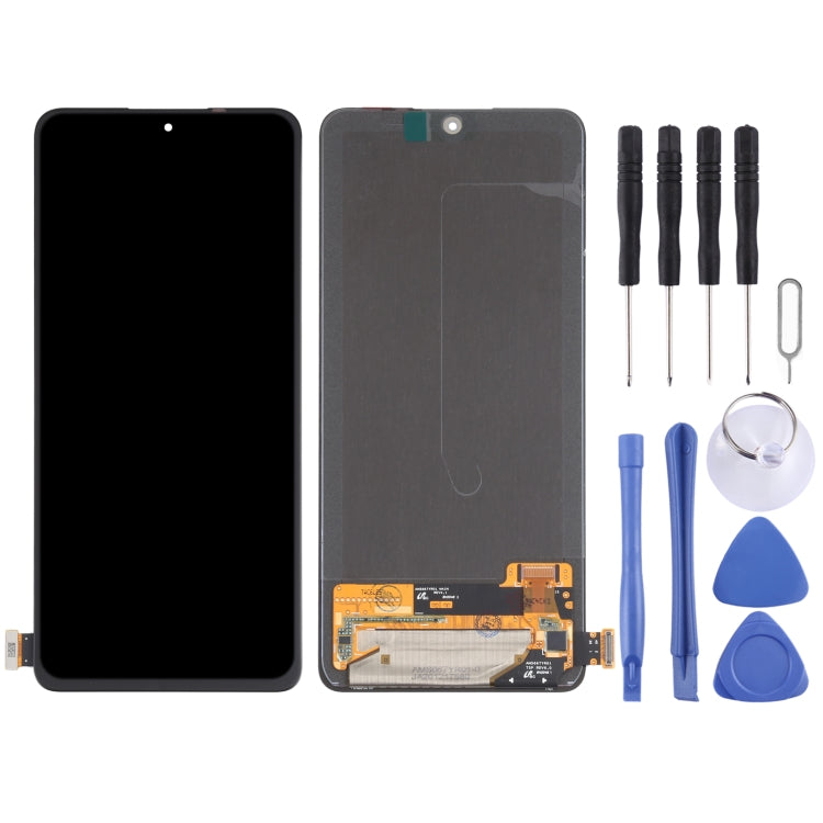 OLED Material LCD Screen and Digitizer Full Assembly for Xiaomi Redmi Note 10 Pro 4G / Redmi Note 10 Pro (India) / Redmi Note 10 Pro Max (4G) M2101K6G M2101K6R M2101K6P M2101K6I - free shipping - PMC TechLife - Order now!