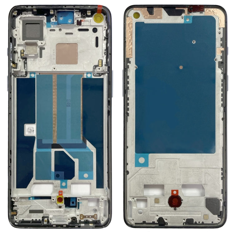 For OnePlus Nord 2 5G DN2101 DN2103 Middle Frame Bezel Plate (Blue) - LCD Related Parts by PMC TechLife | Online Shopping South Africa | PMC TechLife