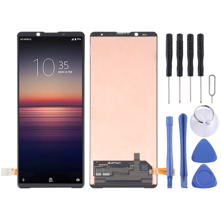 Original OLED LCD Screen for Sony Xperia 1 II with Digitizer Full Assembly - free shipping - PMC TechLife - Order now!