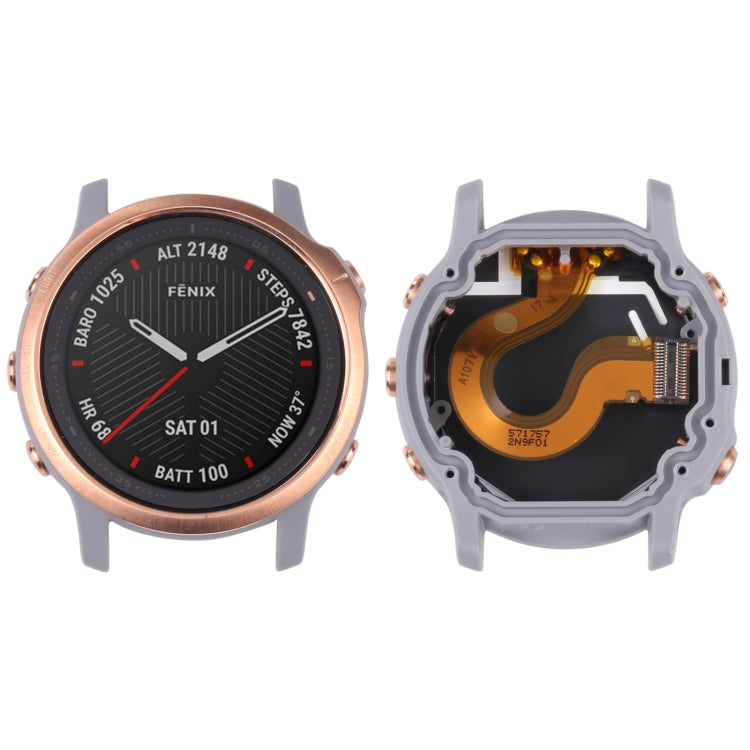 LCD Screen and Digitizer Full Assembly With Frame for Garmin Fenix 6S(Gold) -  by PMC TechLife | Online Shopping South Africa | PMC TechLife