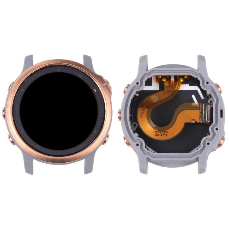 LCD Screen and Digitizer Full Assembly With Frame for Garmin Fenix 6S(Gold) -  by PMC TechLife | Online Shopping South Africa | PMC TechLife