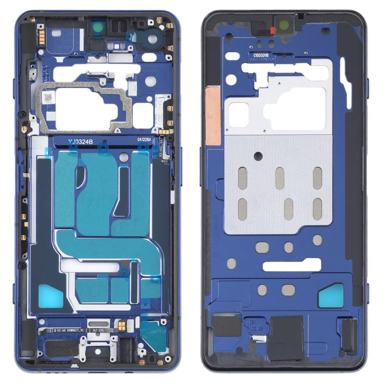 Original Front Housing LCD Frame Bezel Plate for Xiaomi Black Shark 4 / Black Shark 4 Pro SHARK PRS-H0, SHARK PRS-A0 (Blue) - LCD Related Parts by PMC TechLife | Online Shopping South Africa | PMC TechLife