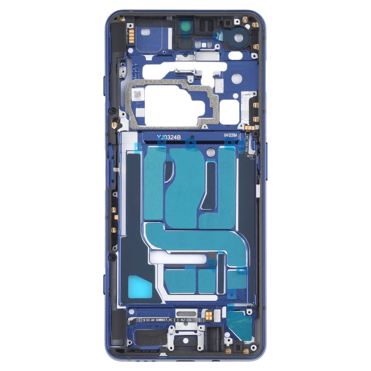 Original Front Housing LCD Frame Bezel Plate for Xiaomi Black Shark 4 / Black Shark 4 Pro SHARK PRS-H0, SHARK PRS-A0 (Blue) - LCD Related Parts by PMC TechLife | Online Shopping South Africa | PMC TechLife