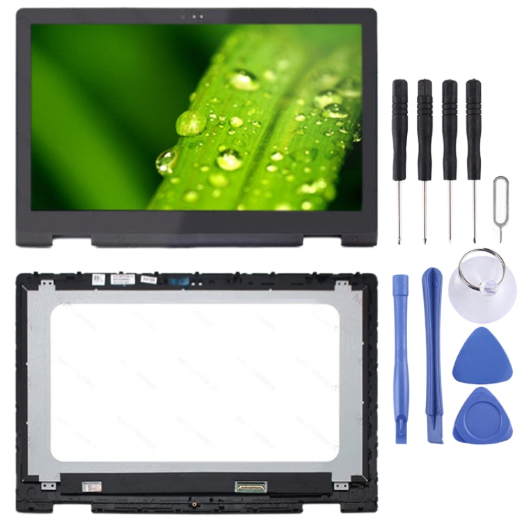 FHD 1920 x 1080 40 Pin P58F001 OEM LCD Screen for Dell Inspiron 15 5568 5578 Digitizer Full Assembly with Frame���Black) - free shipping - PMC TechLife - Order now!