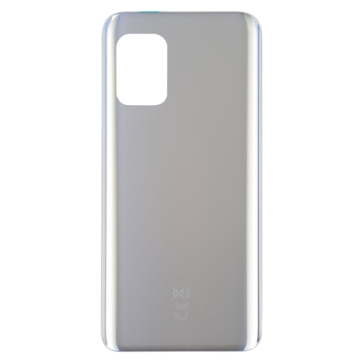 Glass Battery Back Cover with Adhesive for Asus Zenfone 8 ZS590KS(Jet Silver) - Back Cover by PMC TechLife | Online Shopping South Africa | PMC TechLife