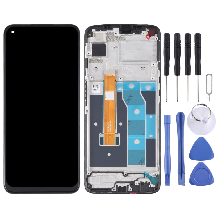 LCD Screen and Digitizer Full Assembly With Frame for OPPO Realme 6 RMX2001 - free shipping - PMC TechLife - Order now!