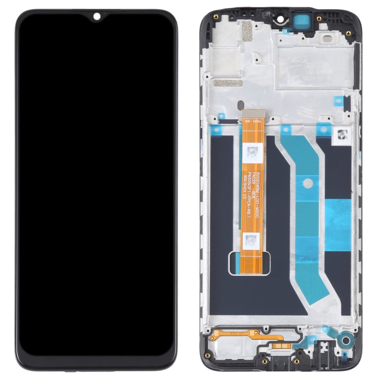 LCD Screen and Digitizer Full Assembly With Frame for OPPO Realme C3 / C3i RMX2027 RMX2020 RMX2021 - free shipping - PMC TechLife - Order now!