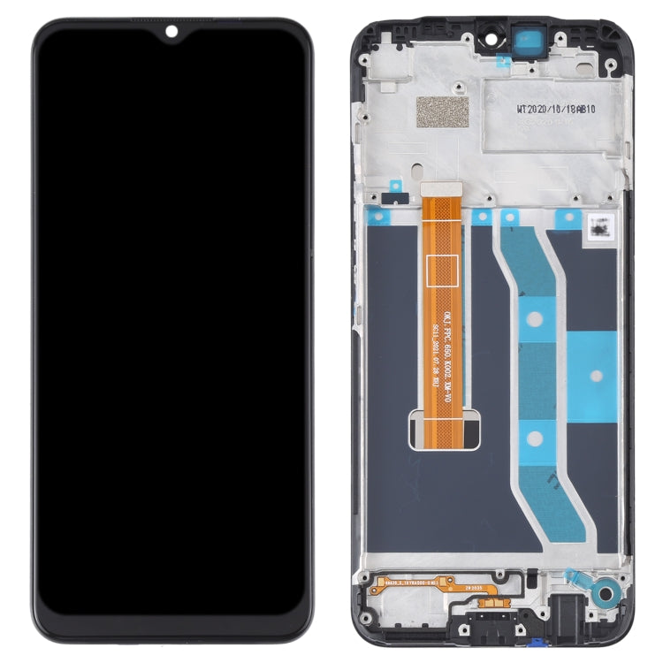 Original LCD Screen and Digitizer Full Assembly With Frame for OPPO Realme C15 RMX2180(Standard Version MTK) - free shipping - PMC TechLife - Order now!