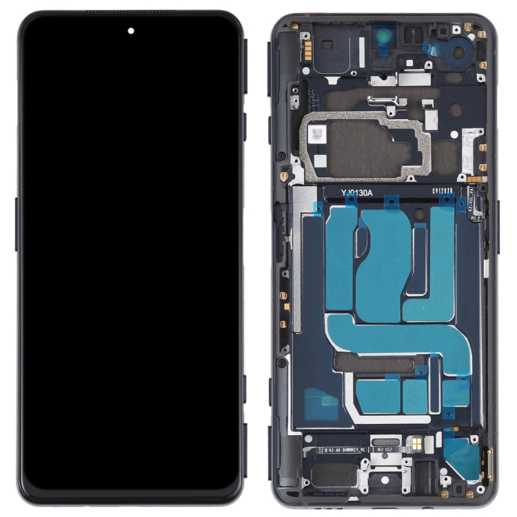 Original LCD Screen and Digitizer Full Assembly With Frame for Xiaomi Black Shark 4 / Black Shark 4 Pro SHARK PRS-H0, SHARK PRS-A0(Black) - free shipping - PMC TechLife - Order now!