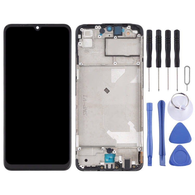 Original LCD Screen and Digitizer Full Assembly With Frame for vivo Y7s - free shipping - PMC TechLife - Order now!