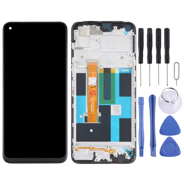 LCD Screen and Digitizer Full Assembly With Frame for OPPO Realme 7 (Asia) 4G RMX2151 RMX2163 - free shipping - PMC TechLife - Order now!