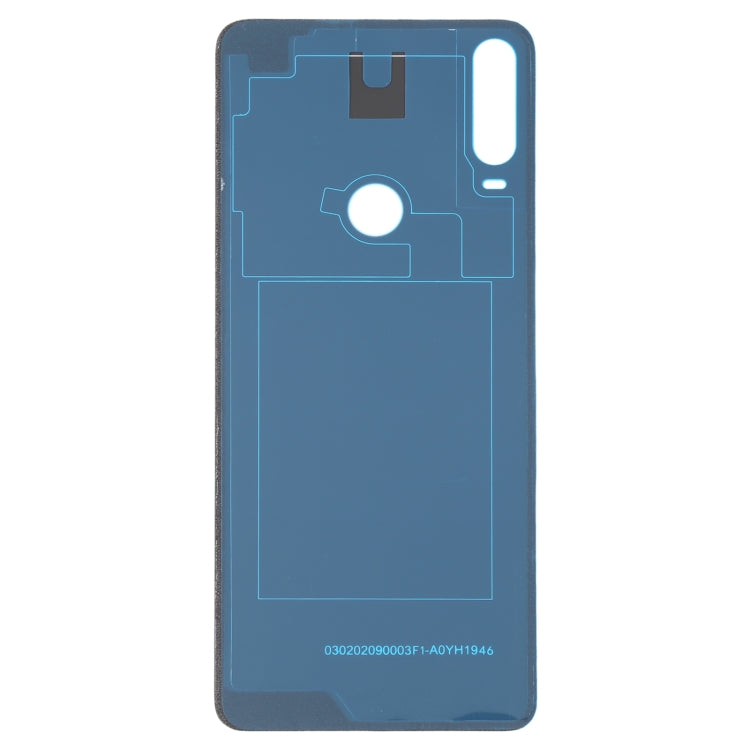 For Alcatel 3x (2019) 5048 5048U 5048Y Glass Battery Back Cover  (Green) - Back Cover by PMC TechLife | Online Shopping South Africa | PMC TechLife | Buy Now Pay Later Mobicred