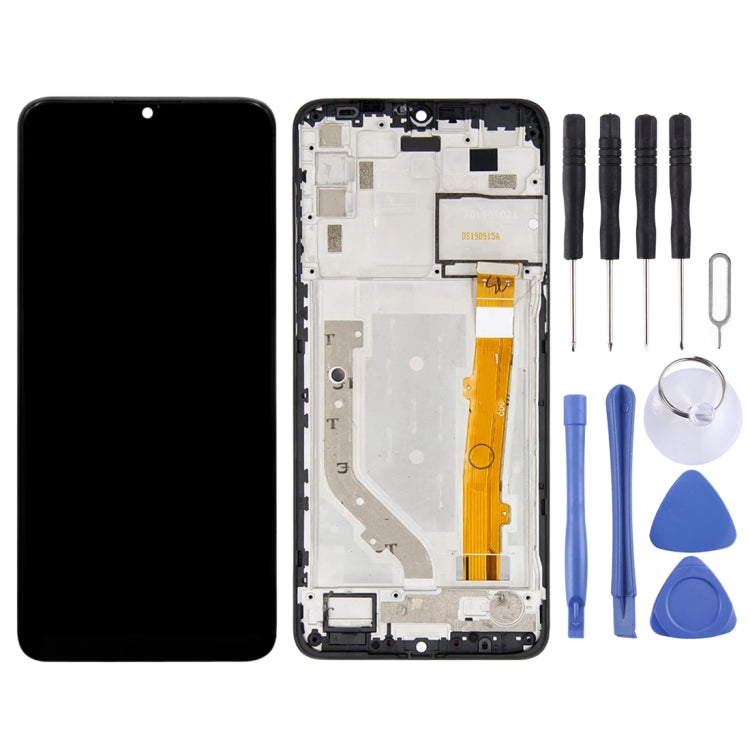 LCD Screen and Digitizer Full Assembly With Frame for Alcatel 3X 2019 5048Y 5048U 5048 OT5048Y OT5048(Black) - free shipping - PMC TechLife - Order now!