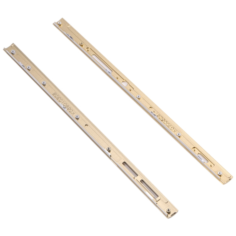1 Pair Metal Side Part Sidebar For Sony Xperia XA2 Ultra (Gold) - Frame Bezel Plate by PMC TechLife | Online Shopping South Africa | PMC TechLife