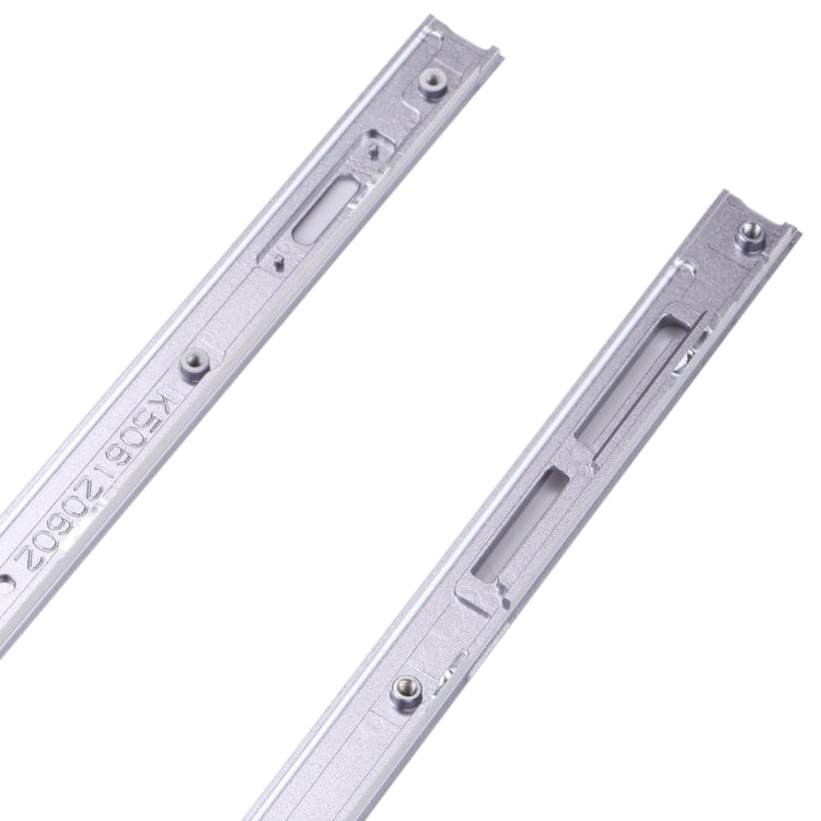 1 Pair Metal Side Part Sidebar For Sony Xperia XA2 Ultra (Silver) - Frame Bezel Plate by PMC TechLife | Online Shopping South Africa | PMC TechLife