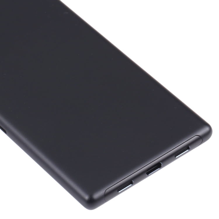 Battery Back Cover for Sony Xperia 10 Plus(Black) - Back Cover by PMC TechLife | Online Shopping South Africa | PMC TechLife