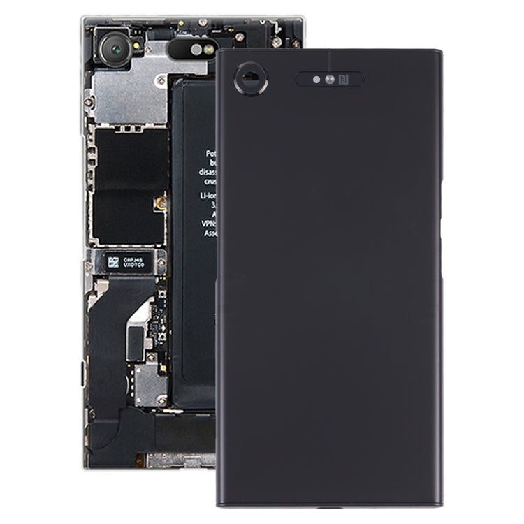 Battery Back Cover for Sony Xperia XZ1(Black) - Back Cover by PMC TechLife | Online Shopping South Africa | PMC TechLife