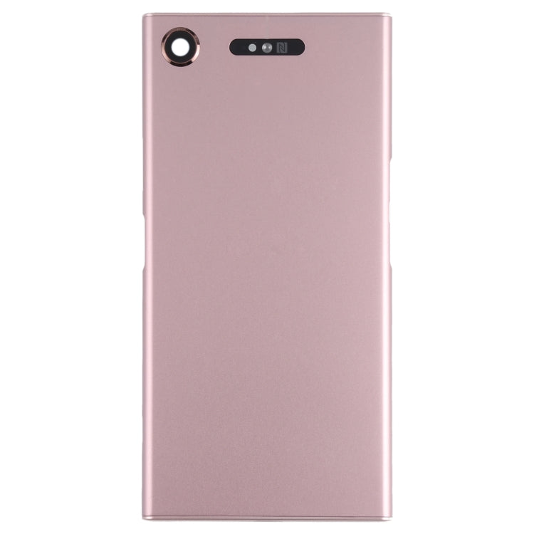 Battery Back Cover for Sony Xperia XZ1(Pink) - Back Cover by PMC TechLife | Online Shopping South Africa | PMC TechLife