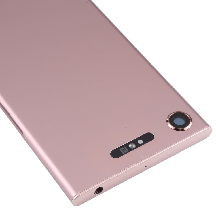 Battery Back Cover for Sony Xperia XZ1(Pink) - Back Cover by PMC TechLife | Online Shopping South Africa | PMC TechLife