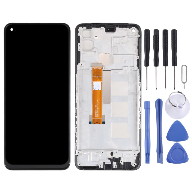 Original LCD Screen and Digitizer Full Assembly With Frame for OPPO Realme Q2 RMX2117 - free shipping - PMC TechLife - Order now!