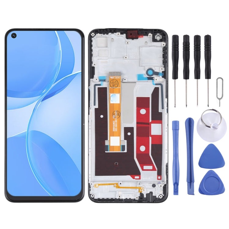 Original LCD Screen and Digitizer Full Assembly With Frame for OPPO A53 5G PECM30 PECT30 - free shipping - PMC TechLife - Order now!