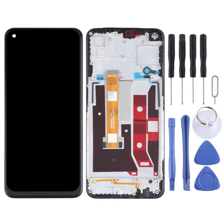 Original LCD Screen and Digitizer Full Assembly With Frame for OPPO A53 5G PECM30 PECT30 - free shipping - PMC TechLife - Order now!
