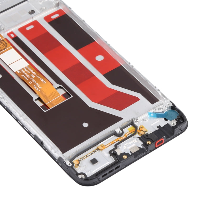 Original LCD Screen and Digitizer Full Assembly With Frame for OPPO A32 PDVM00 - free shipping - PMC TechLife - Order now!