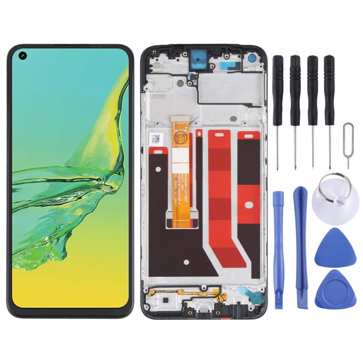 Original LCD Screen and Digitizer Full Assembly With Frame for OPPO A33 (2020) CPH2137 - free shipping - PMC TechLife - Order now!