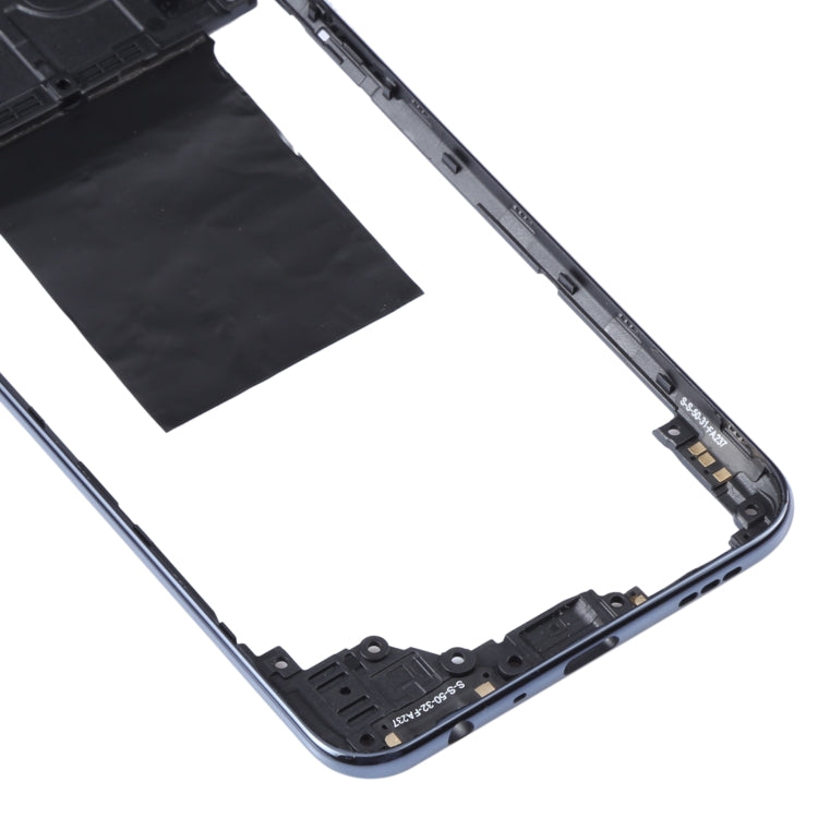 For OPPO Reno4 SE/A93 4G/OPPO Reno4 F/Reno4 Lite/F17 Pro PEAT00, PEAM00 Original Middle Frame Bezel Plate (Black) - free shipping - PMC TechLife - Order now!