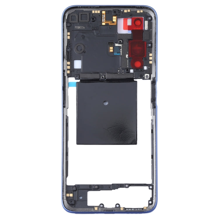 For Realme X50 5G China RMX2051, RMX2025 / Realme X50m 5G Original Middle Frame Bezel Plate(Baby Blue) - Frame Bezel Plate by PMC TechLife | Online Shopping South Africa | PMC TechLife