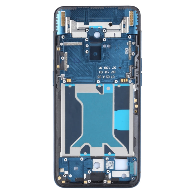 For OPPO Find X CPH1871, PAFM00 Original Middle Frame Bezel Plate (Blue) - free shipping - PMC TechLife - Order now!