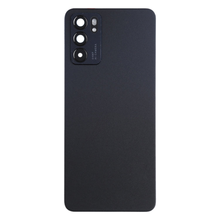 For OPPO Reno6 5G PEQM00, CPH2251 Original Battery Back Cover (Black) - Back Cover by PMC TechLife | Online Shopping South Africa | PMC TechLife