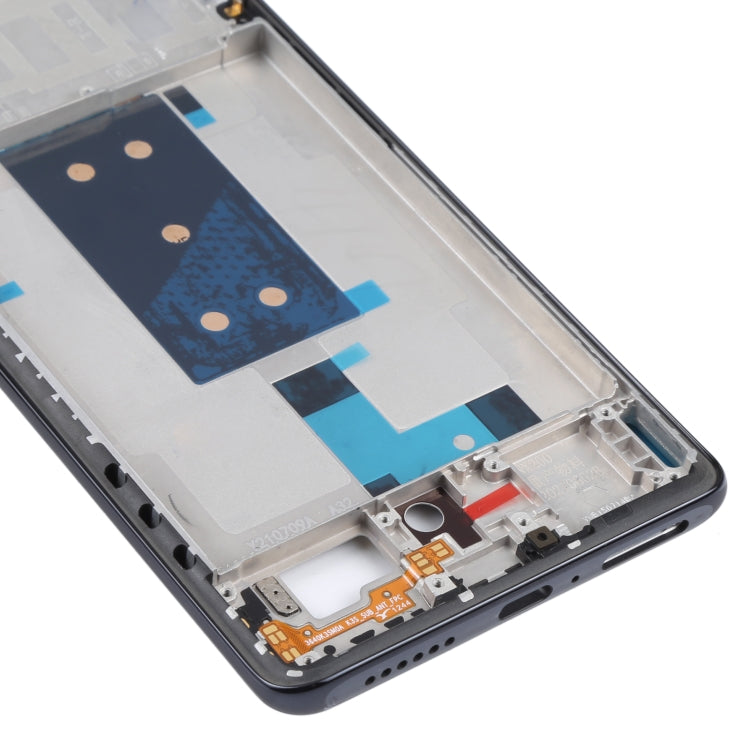 Original Front Housing LCD Frame Bezel Plate for Xiaomi 11T / 11T Pro 21081111RG 2107113SG (Black) - Frame Bezel Plate by PMC TechLife | Online Shopping South Africa | PMC TechLife